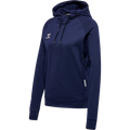 hummel Women's Move Grid Cotton Hoodie-1