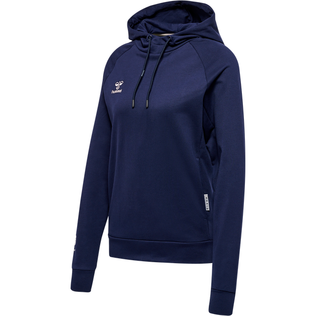 hummel Women's Move Grid Cotton Hoodie-1