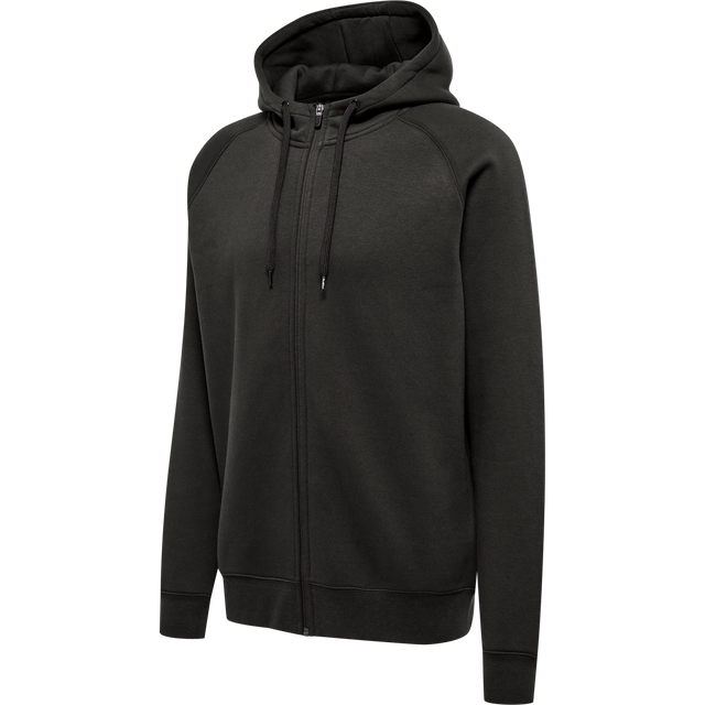 hummel Men's Red Heavy Zip Hoodie-1