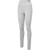 hummel Women's Mindful Training Rest Seamless High Waist Rib Tights-1