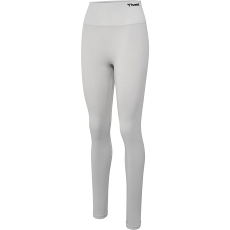 hummel Women's Mindful Training Rest Seamless High Waist Rib Tights-1