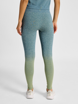 hummel Women's Yoga Seamless Gradient High Waist Tights-5