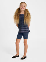 hummel Youth High Waist Shorts Tights-6