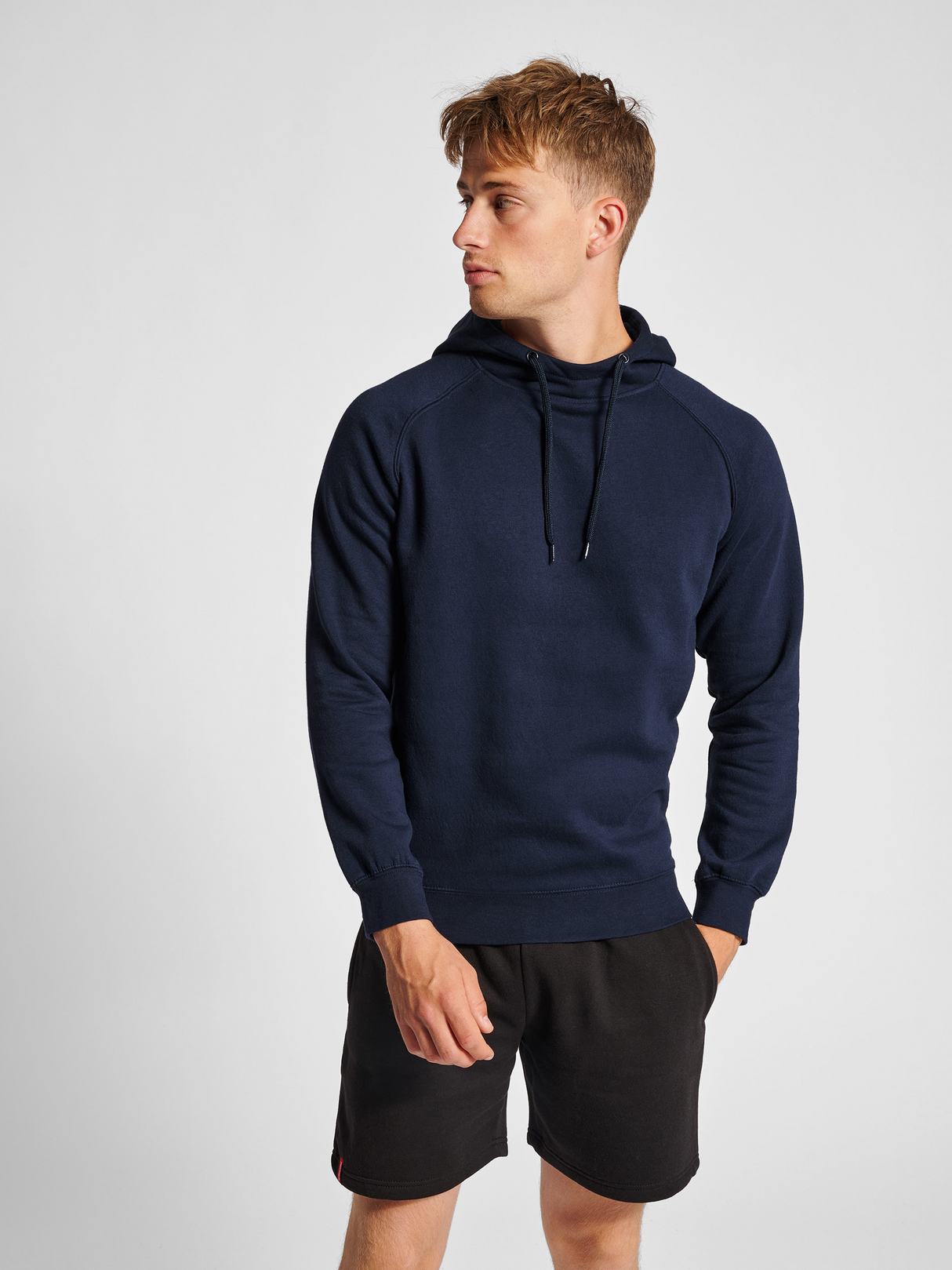hummel Men's Red Classic Hoodie-5