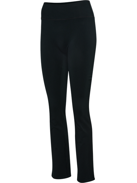 hummel Women's HIIT Seamless Flare Tights-1