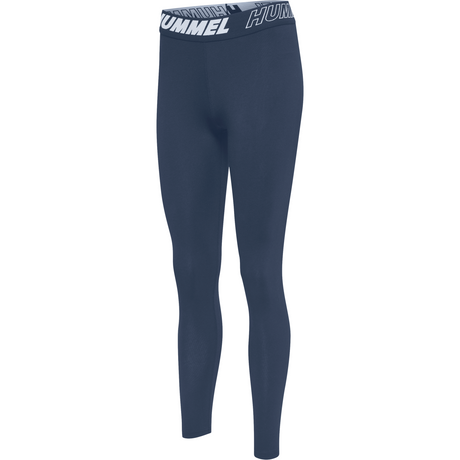 hummel Women's Training Essentials Maja Mid Waist Cotton Tights-1
