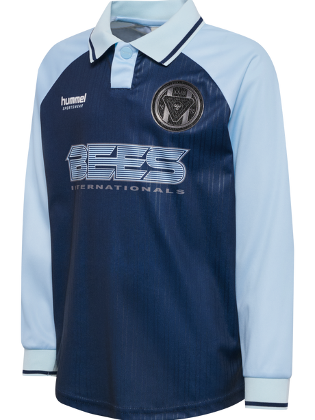 hummel Youth Loose Stripe Soccer Jersey Long Sleeve-1