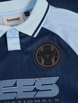 hummel Youth Loose Stripe Soccer Jersey Long Sleeve-3
