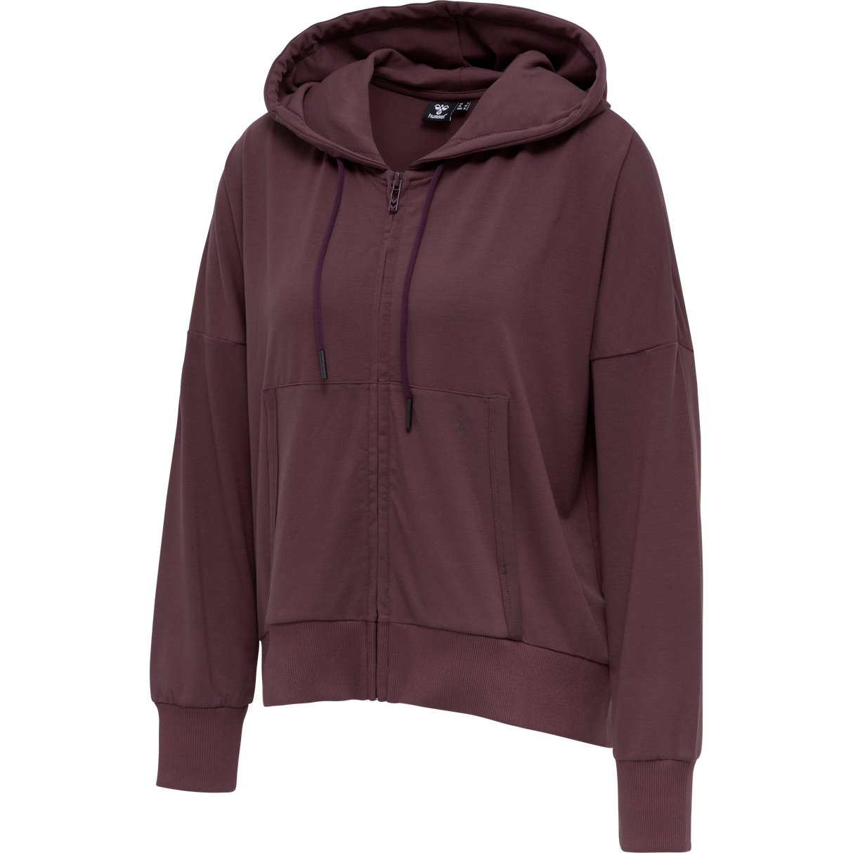 hummel Women's Luise Loose Zip Hoodie-1
