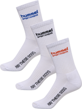 hummel Unisex 3-Pack Socks Sportswear-1