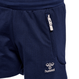 hummel Women's Move Grid Cotton Shorts-3