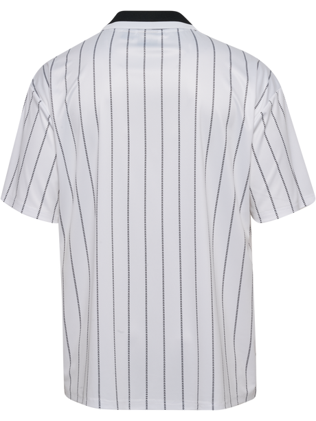 hummel Men's Chevron Pinstripe Polo Shirt-2