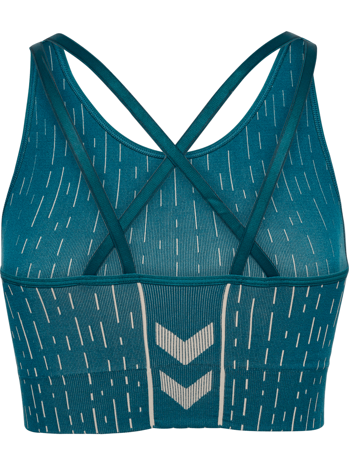 hummel Women's Mindful Training Drops Seamless Sports Bra-2
