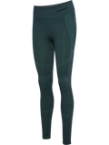 hummel Women's Mindful Training Power Seamless Mid Waist Tights-1