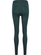 hummel Women's Mindful Training Power Seamless Mid Waist Tights-2