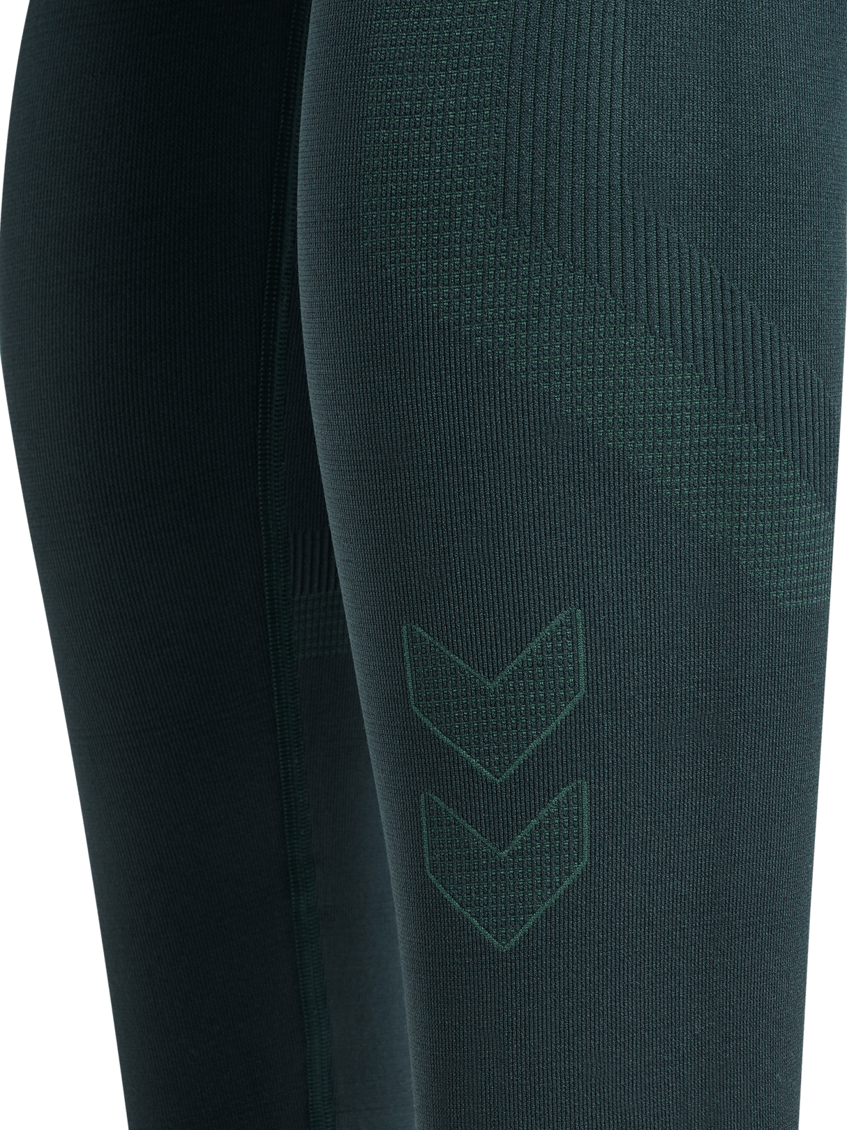 hummel Women's Mindful Training Power Seamless Mid Waist Tights-4