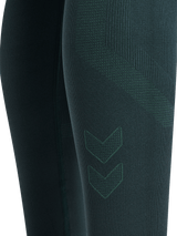 hummel Women's Mindful Training Power Seamless Mid Waist Tights-4