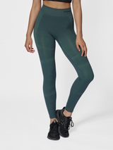 hummel Women's Mindful Training Power Seamless Mid Waist Tights-6