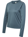 hummel Women's Mindful Training Aura Mesh Long Sleeve T-Shirt-1