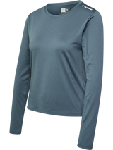 hummel Women's Mindful Training Aura Mesh Long Sleeve T-Shirt-1