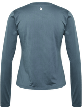 hummel Women's Mindful Training Aura Mesh Long Sleeve T-Shirt-2