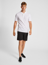 hummel Men's Red Classic Polo-4