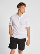 hummel Men's Red Classic Polo-5