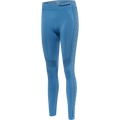 hummel Women's Mindful Training Shaping Seamless Mid Waist Tights-1