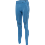 hummel Women's Mindful Training Shaping Seamless Mid Waist Tights-1