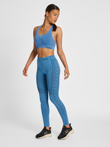 hummel Women's Mindful Training Shaping Seamless Mid Waist Tights-4
