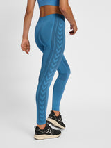 hummel Women's Mindful Training Shaping Seamless Mid Waist Tights-6