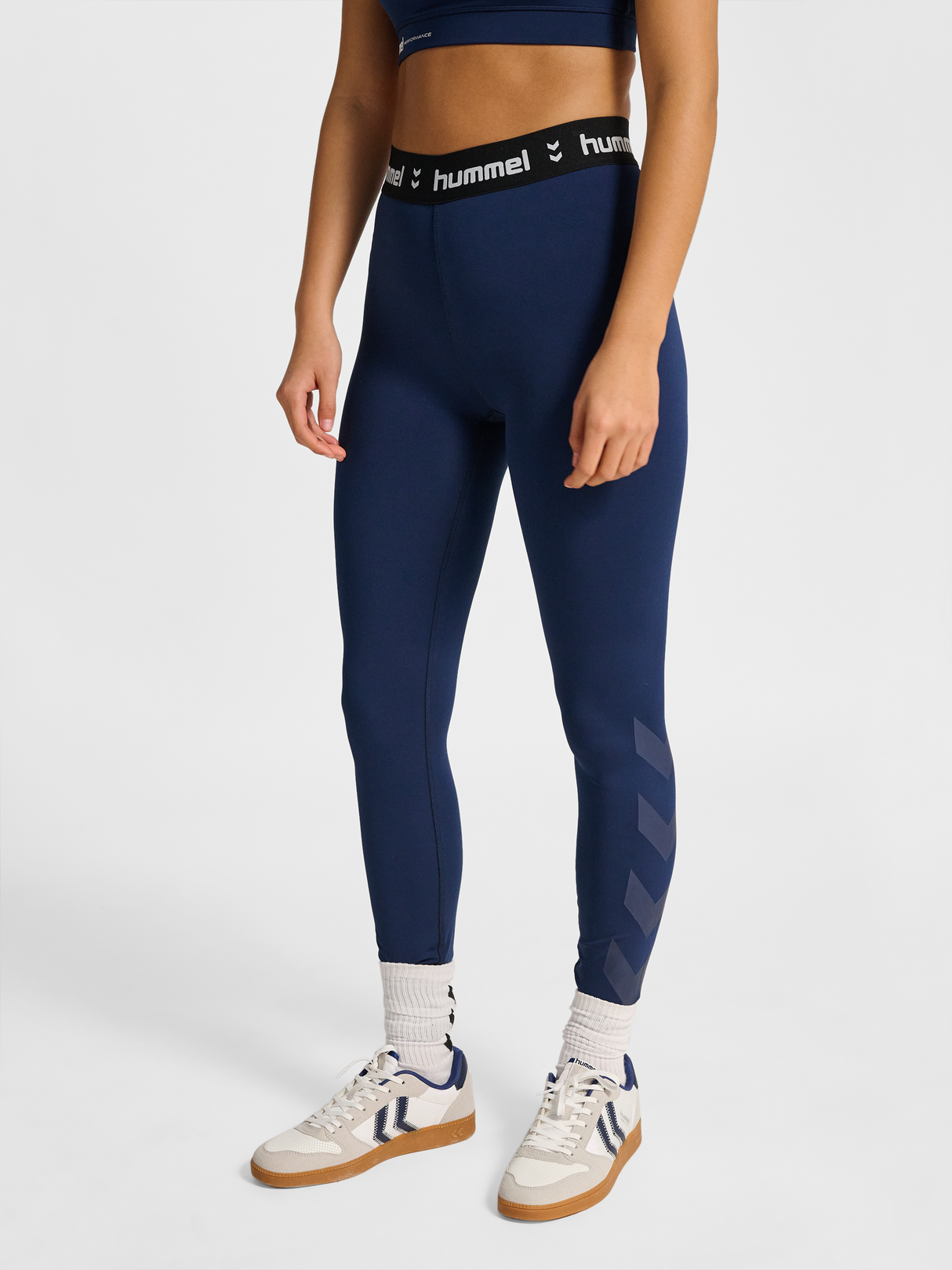 hummel Women's Pulse Mid Waist Tights-5