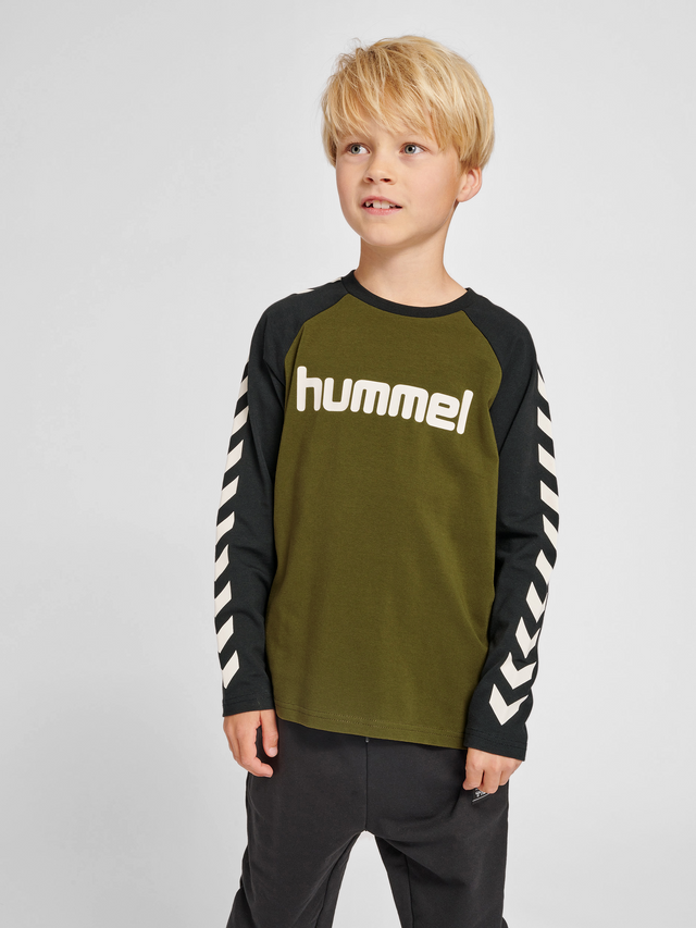 hummel Youth Long Sleeve T-Shirt-1