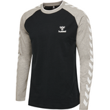 hummel Men's Mark Long Sleeve T-Shirt-1