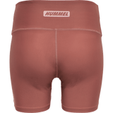 hummel Women's Training Essentials Tola High Waist Shorts-5