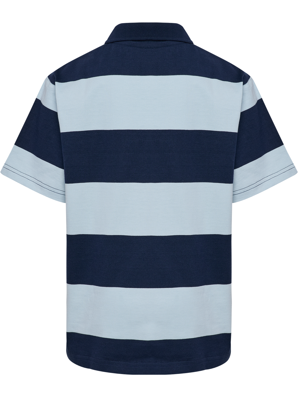 hummel Youth Loose Striped Short Sleeve Polo Bee-2