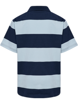 hummel Youth Loose Striped Short Sleeve Polo Bee-2