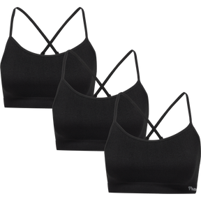 hummel Women's Juno 3 Pack Seamless Bra-1