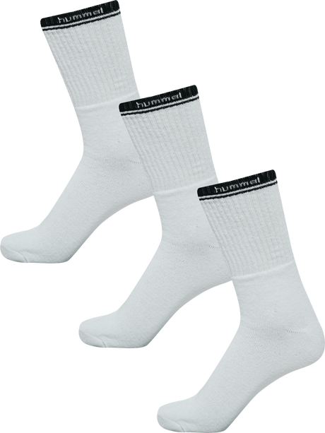 hummel Unisex 3-Pack Hummel Stripe Crew Sock-1