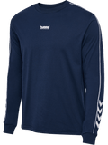 hummel Men's Pulse Piping Long Sleeve T-Shirt-1