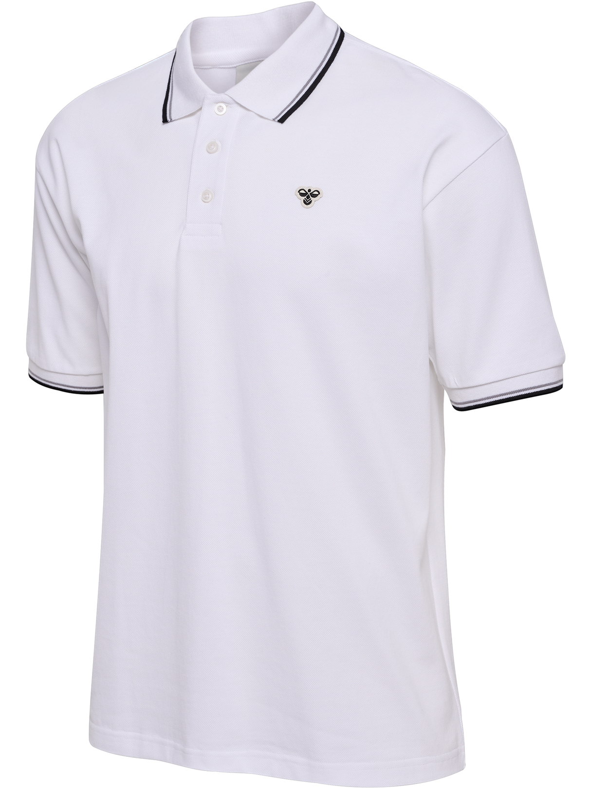 hummel Unisex Loose Polo Shirt Short Sleeve Bee-1