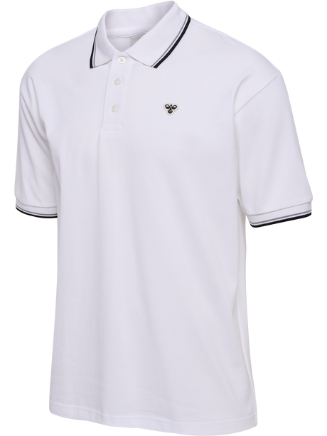 hummel Unisex Loose Polo Shirt Short Sleeve Bee-1