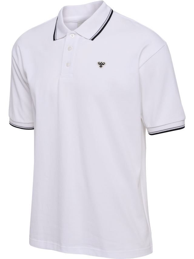 hummel Unisex Loose Polo Shirt Short Sleeve Bee-1