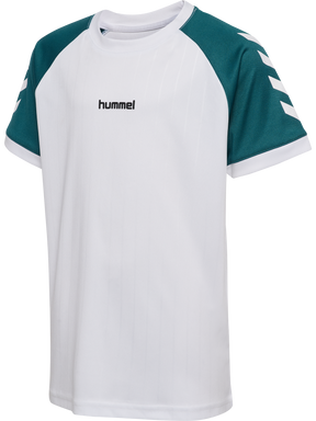 hummel Youth Stripe Short Sleeve T-Shirt-1
