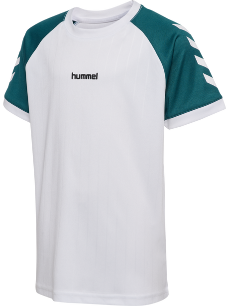 hummel Youth Stripe Short Sleeve T-Shirt-1