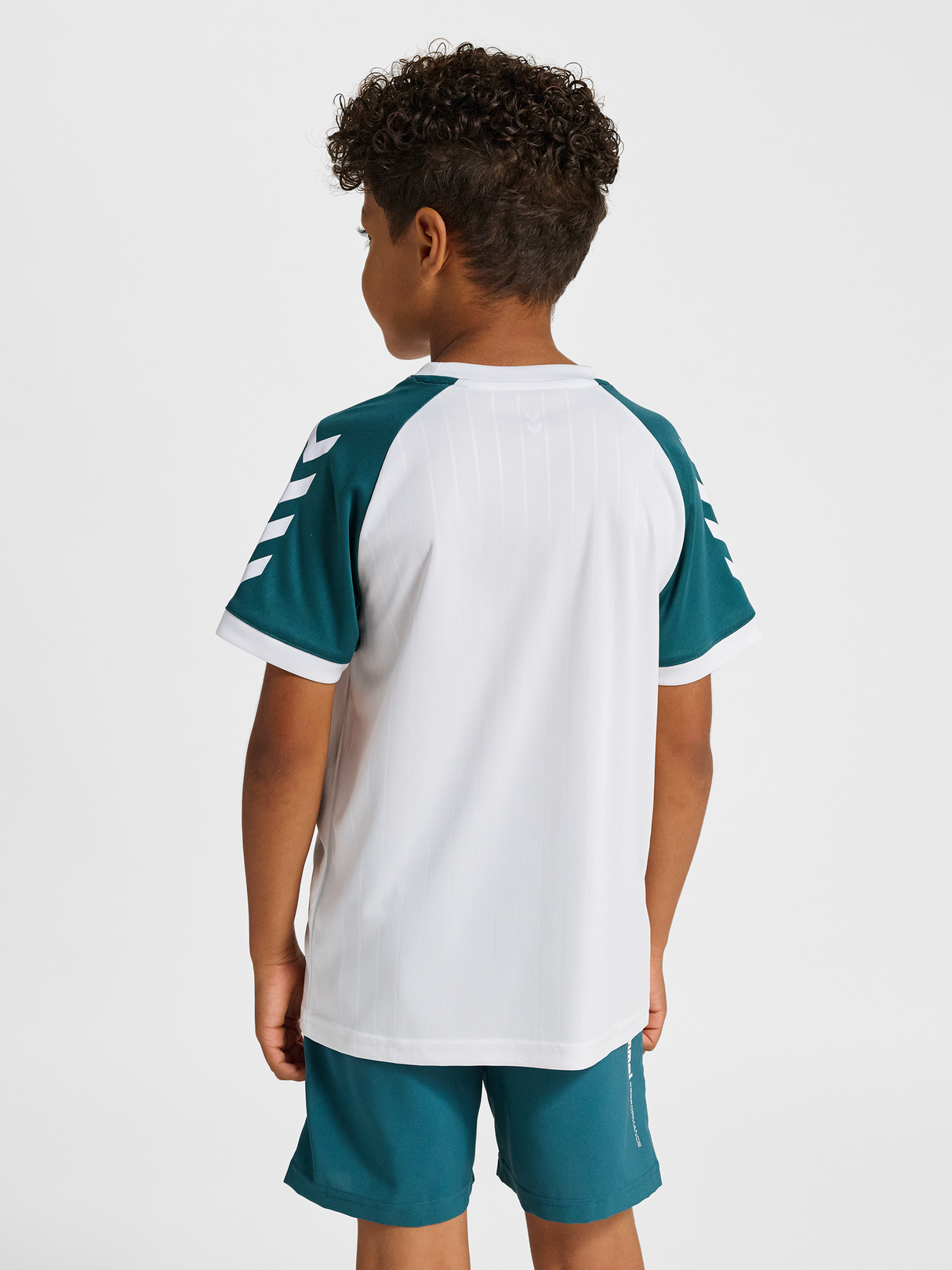 hummel Youth Stripe Short Sleeve T-Shirt-5