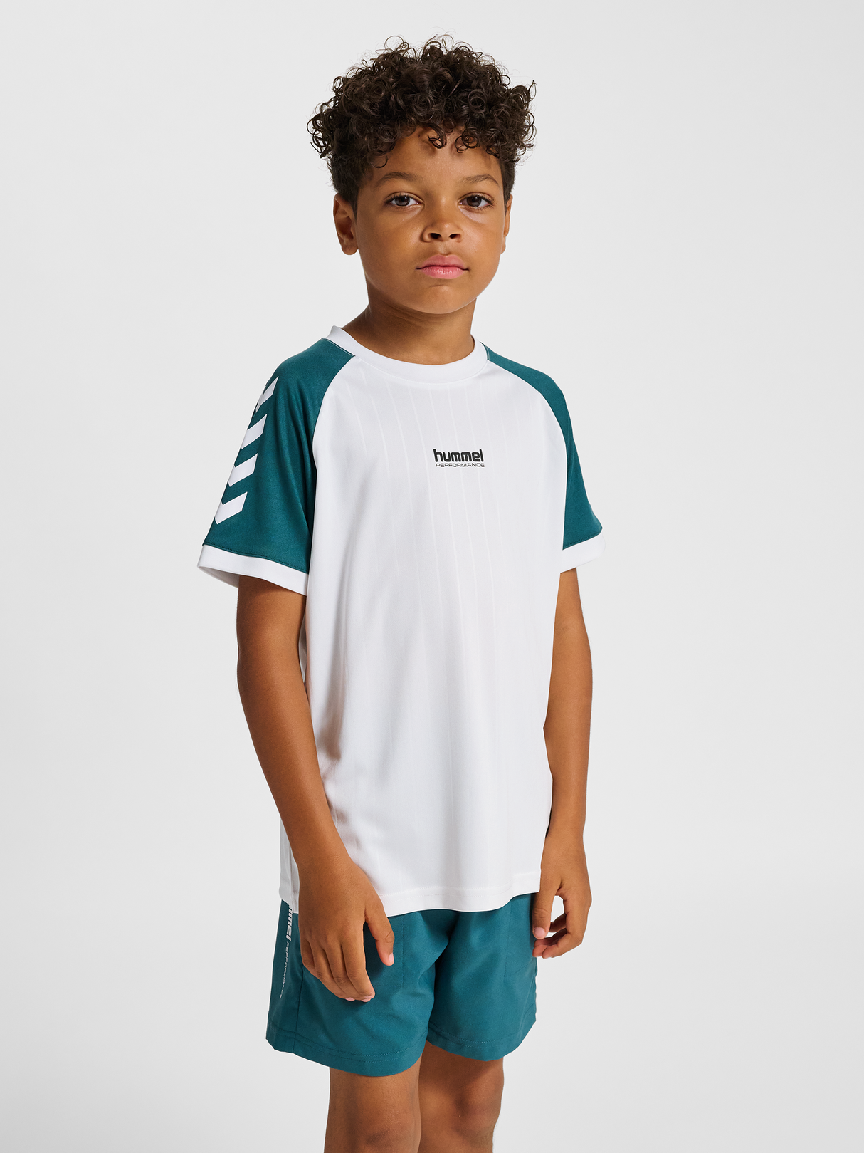 hummel Youth Stripe Short Sleeve T-Shirt-6