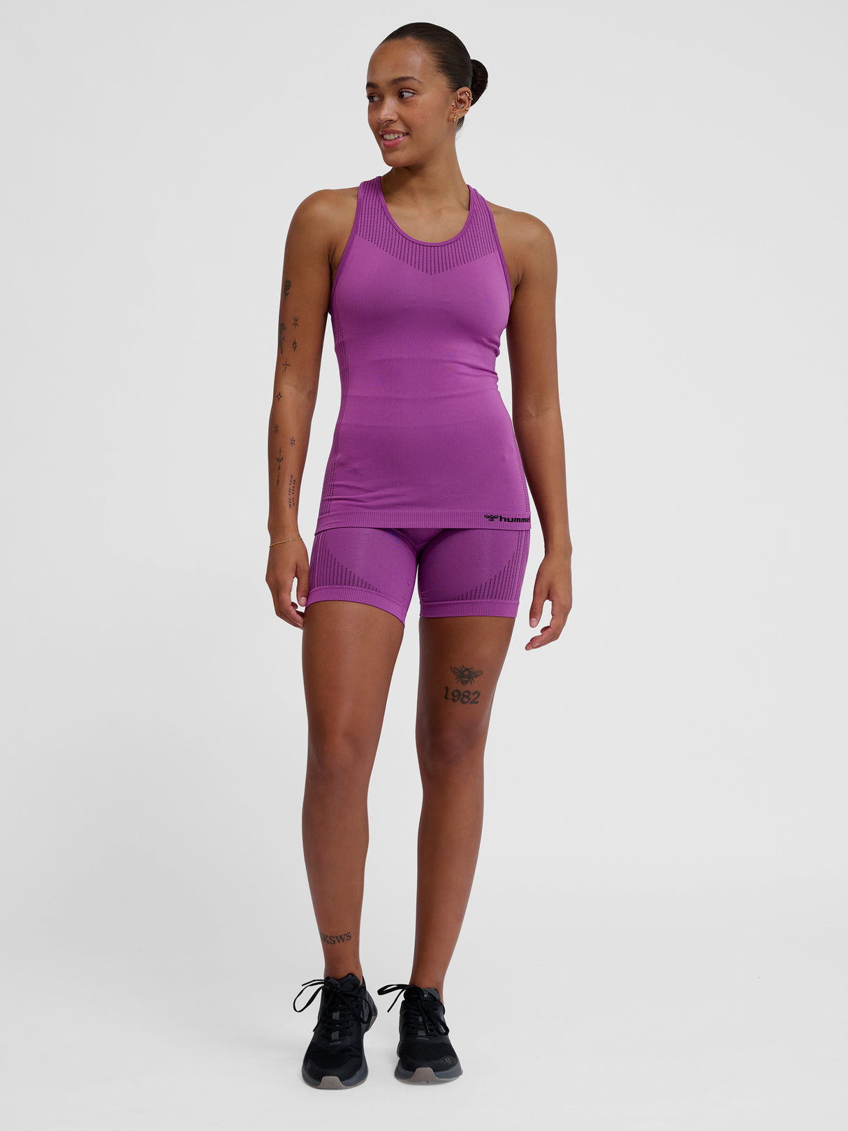 hummel Women's Mindful Training Shaping Seamless Tank Top-6