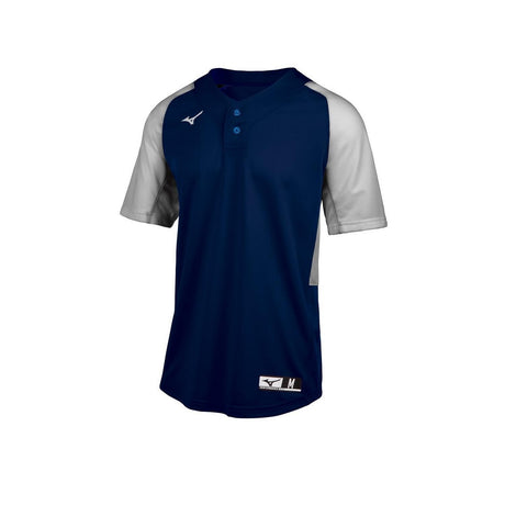 Mizuno Youth Aerolite 2-Button Baseball Jersey-1
