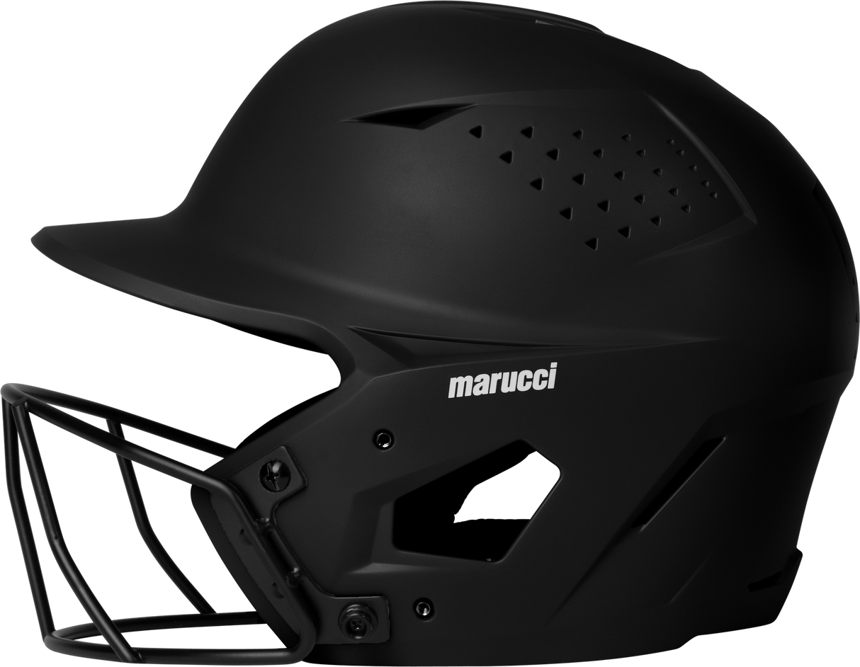 Marucci DuraVent D3O Softball Batting Helmet With Facemask